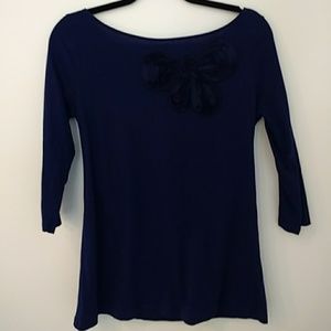 3/4 sleeved knit top
